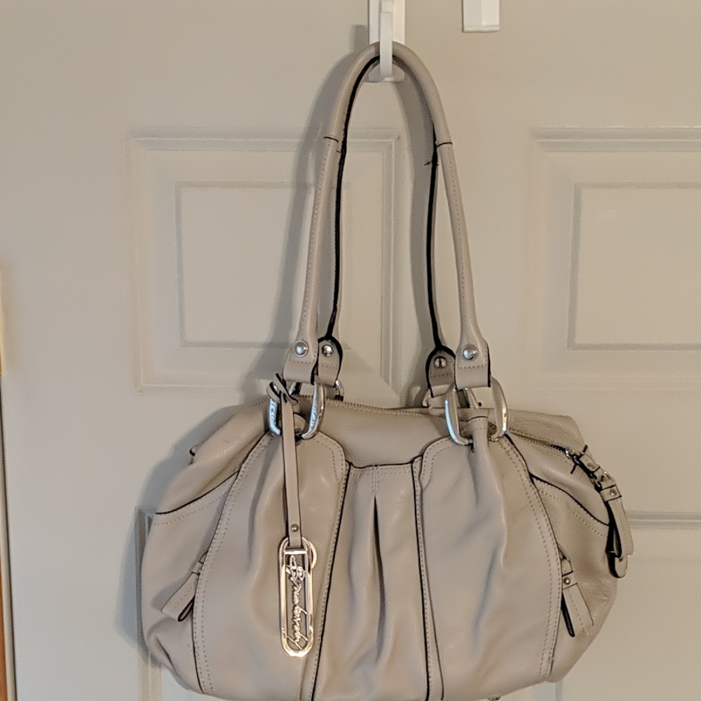 B. Makowsky leather handbag